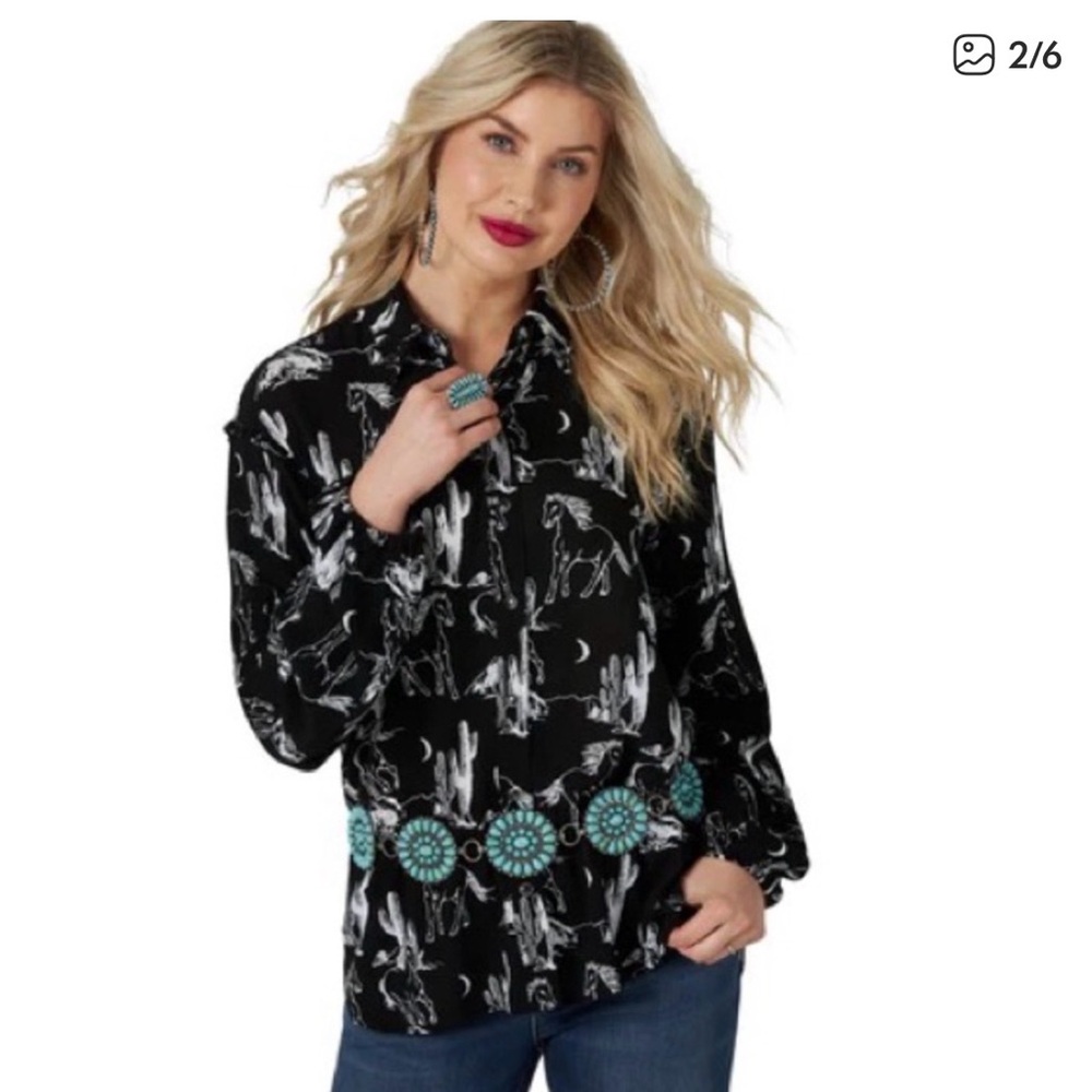 WRANGLER RETRO WOMEN’s COWGIRL TOP